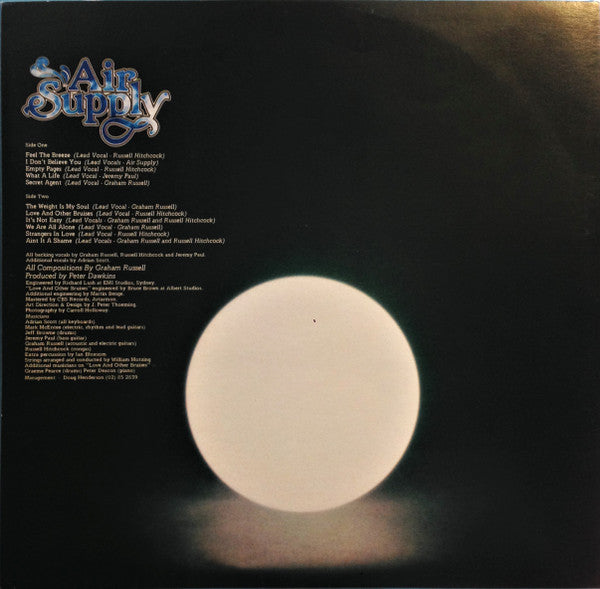 Air Supply – Air Supply LP vinyl record, image 3 of 7