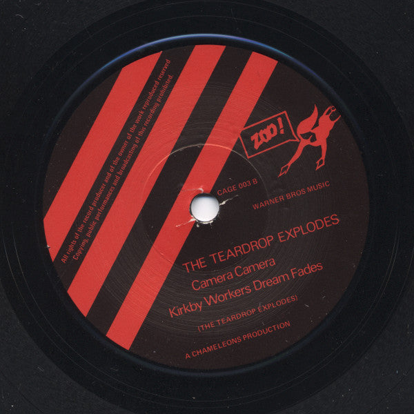 The Teardrop Explodes – Sleeping Gas 7" vinyl record, image 4 of 4
