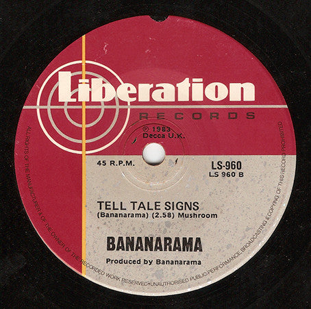 Bananarama – Na Na Hey Hey Kiss Him Goodbye 7" vinyl record, image 2 of 3