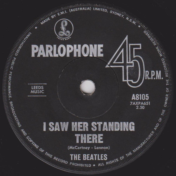 The Beatles – Love Me, Do 7" vinyl record, image 2 of 2