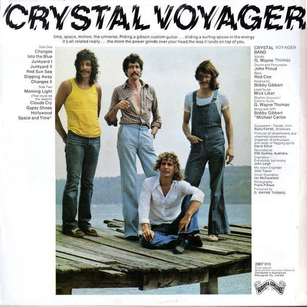G. Wayne Thomas, The Crystal Voyager Band – Crystal Voyager (Original Motion Picture Soundtrack) LP vinyl record, image 2 of 4