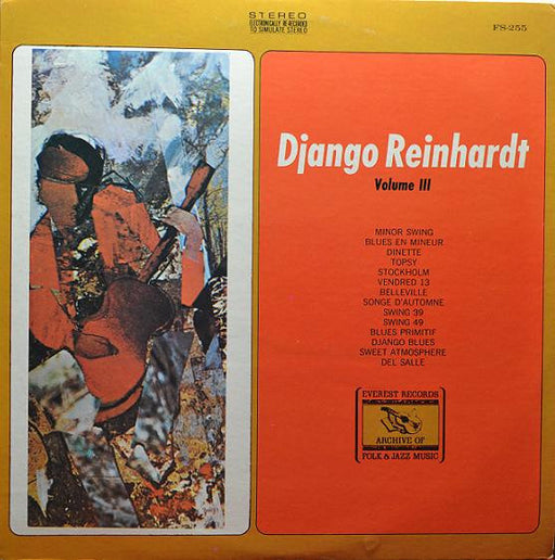 Django Reinhardt – Django Reinhardt (Volume III) LP vinyl record, image 1 of 4