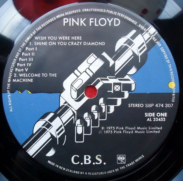 Pink Floyd – Wish You Were Here LP vinyl record, image 6 of 9