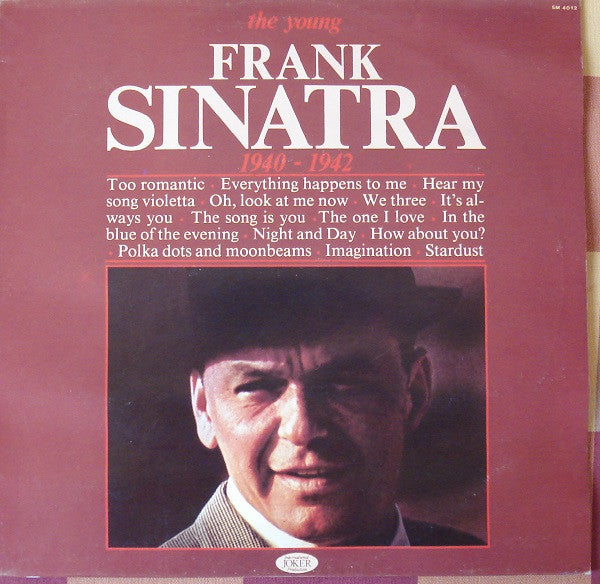 Frank Sinatra – The Young Frank Sinatra 1940-1942 LP vinyl record, image 1 of 4