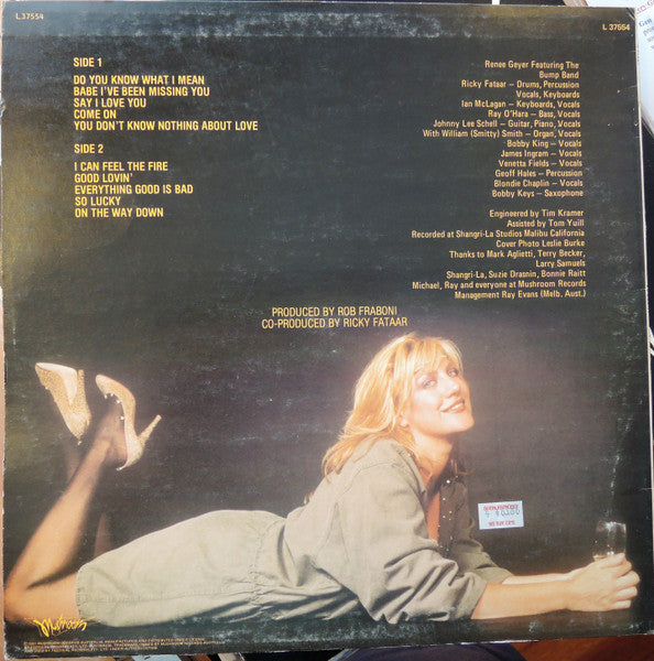 Renee Geyer – So Lucky LP vinyl record, image 2 of 6