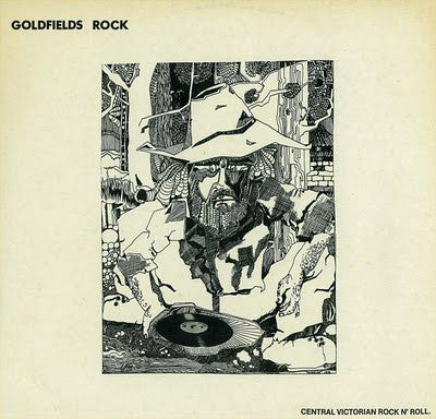 Various – Goldfields Rock - Central Victorian Rock N' Roll. LP vinyl record, image 1 of 4