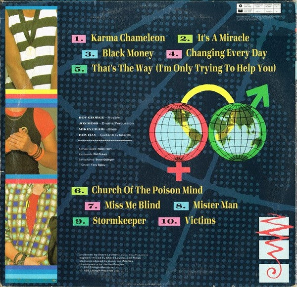 Culture Club – Colour By Numbers LP vinyl record, image 2 of 10