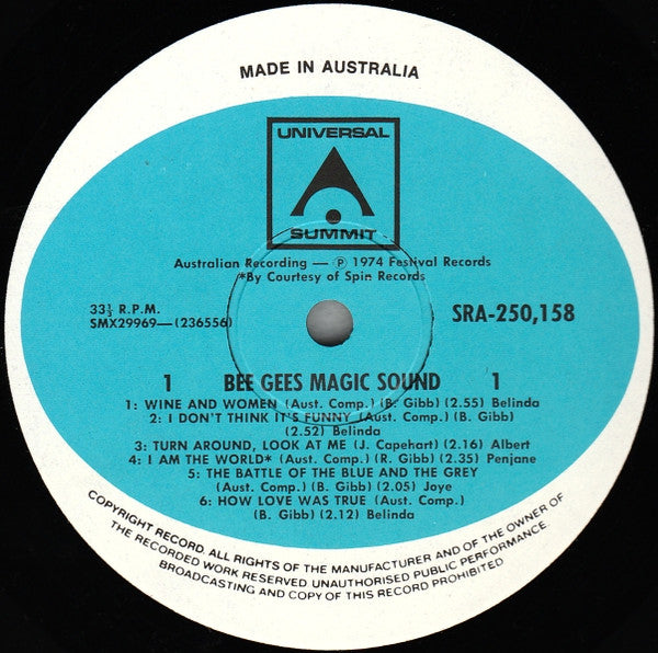 Bee Gees – Magic Sound LP vinyl record, image 3 of 4