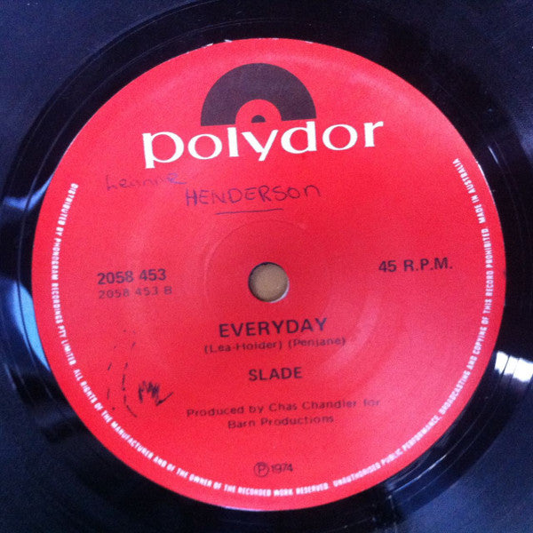 Slade – Good Time Gals / Everyday 7" vinyl record, image 1 of 2