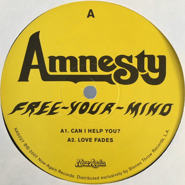 Amnesty – Free Your Mind (The 700 West Sessions) (2xLP) LP vinyl record, image 5 of 10