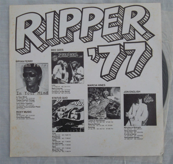 Various – Ripper '77 LP vinyl record, image 5 of 5