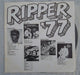 Various – Ripper '77 LP vinyl record, image 5 of 5
