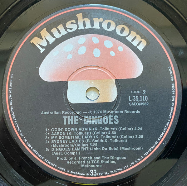 The Dingoes – The Dingoes LP vinyl record, image 4 of 5