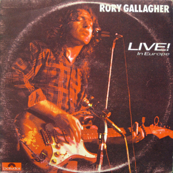 Rory Gallagher – Live! In Europe LP vinyl record, image 1 of 4