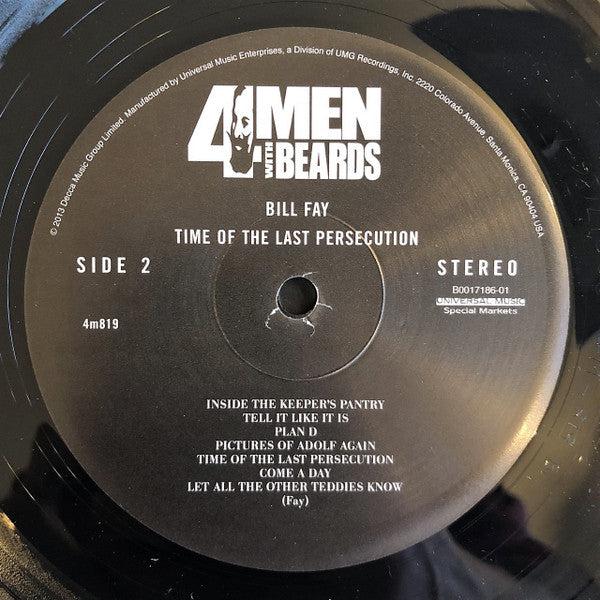 Bill Fay – Time Of The Last Persecution LP vinyl record, image 4 of 4