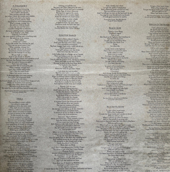 Joni Mitchell – Hejira LP vinyl record, image 3 of 8