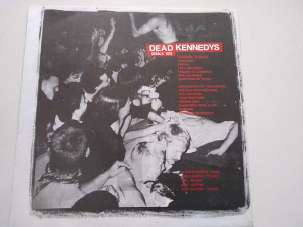 Dead Kennedys – Demos 1978 LP vinyl record, image 4 of 5