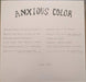 Various – Anxious Color LP vinyl record, image 2 of 5