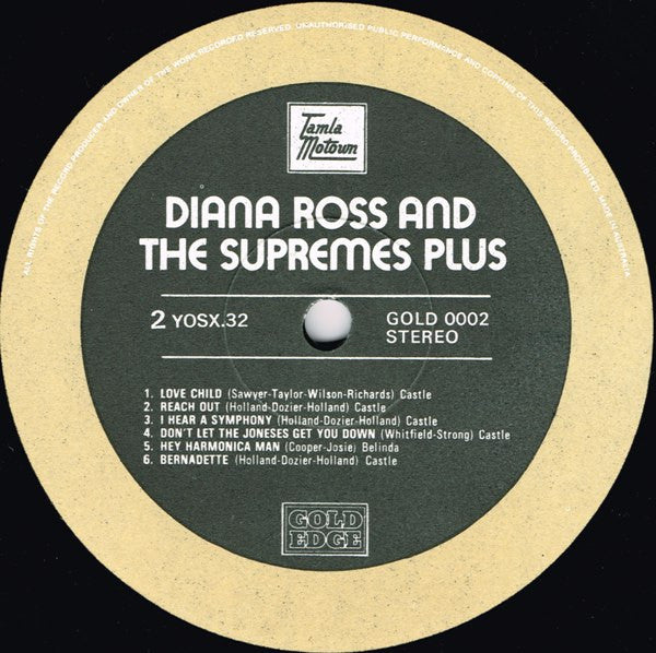 The Supremes, Four Tops, Stevie Wonder, The Temptations – Diana Ross And The Supremes Plus LP vinyl record, image 5 of 7