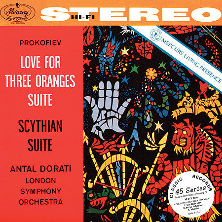 Sergei Prokofiev, London Symphony Orchestra, Antal Dorati – The Love For Three Oranges Suite / Scythian Suite (4xLP)