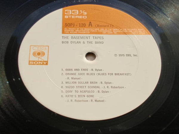 Bob Dylan, The Band – The Basement Tapes (2xLP) LP vinyl record, image 3 of 6