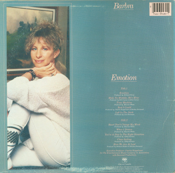Barbra Streisand – Emotion LP vinyl record, image 2 of 7