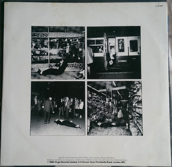 Sparks – Terminal Jive LP vinyl record, image 3 of 6