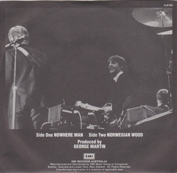 The Beatles – Nowhere Man 7" vinyl record, image 2 of 3