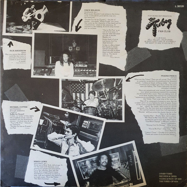 The Tubes – Now LP vinyl record, image 3 of 6