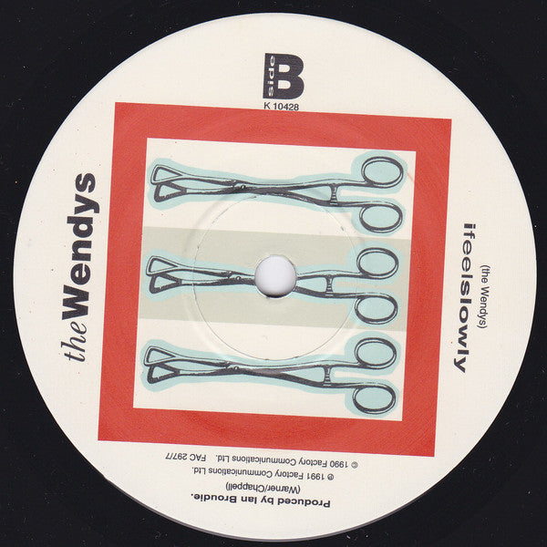 The Wendys – Pulling My Fingers Off 7" vinyl record, image 4 of 4