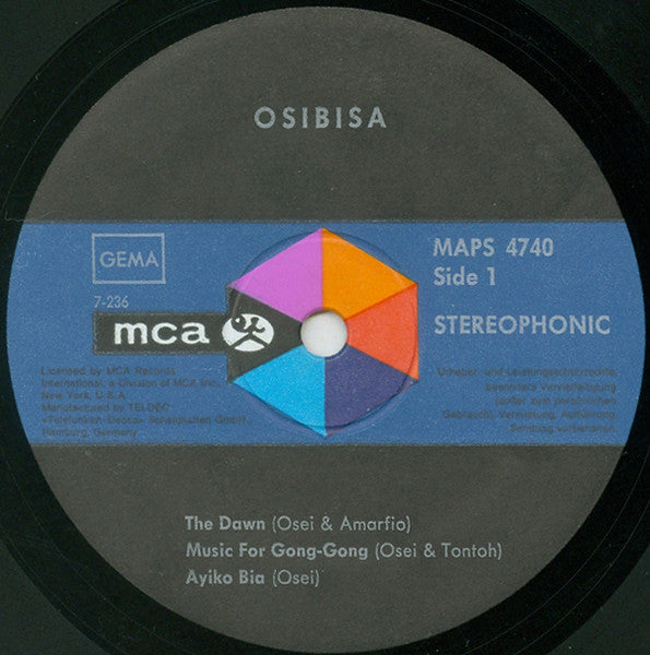 Osibisa – Osibisa LP vinyl record, image 4 of 6