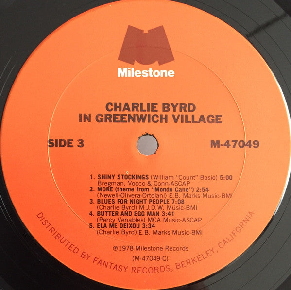 Charlie Byrd – In Greenwich Village (2xLP) LP vinyl record, image 7 of 8