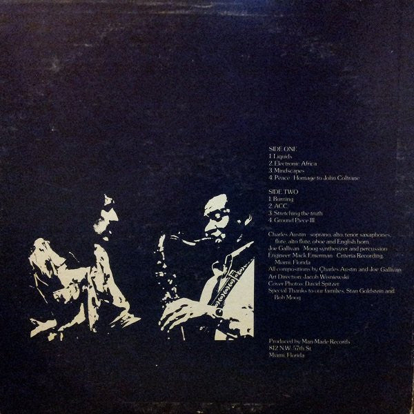 Charles Austin, Joe Gallivan – At Last LP vinyl record, image 2 of 4