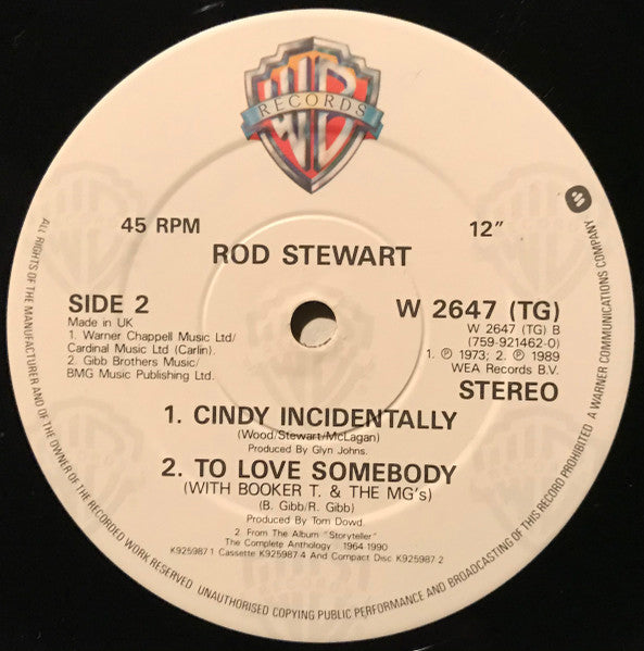 Rod Stewart – Collectors EP 12" vinyl record, image 7 of 7