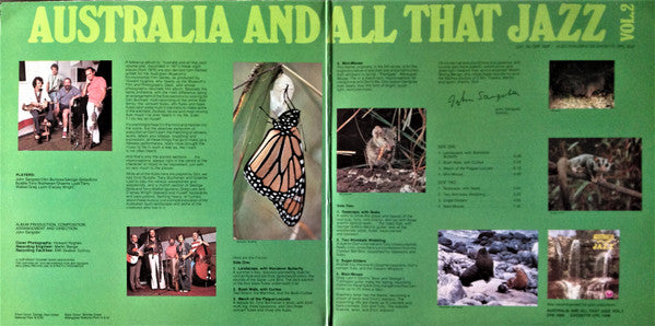 John Sangster – Australia And All That Jazz Vol. 2 LP vinyl record, image 2 of 8