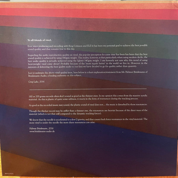 Emerson, Lake & Palmer – Tarkus LP vinyl record, image 8 of 10