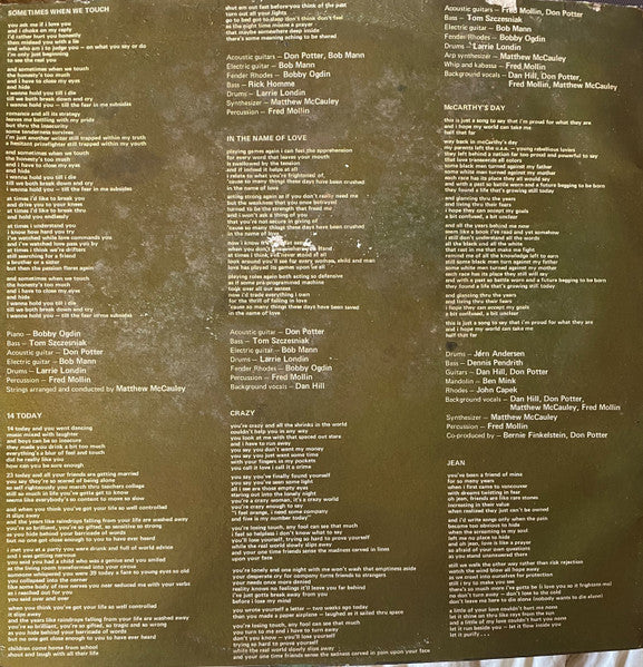 Dan Hill – Longer Fuse LP vinyl record, image 2 of 6