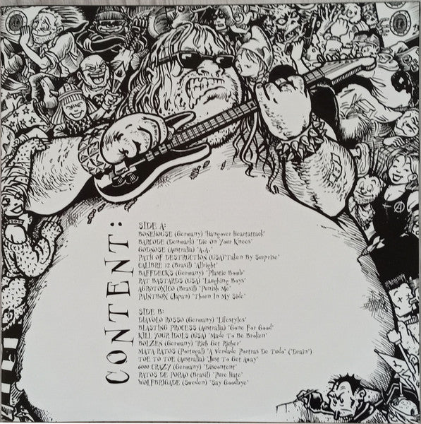 Various – Hangover Heartattack - A Tribute To Poison Idea LP vinyl record, image 6 of 10