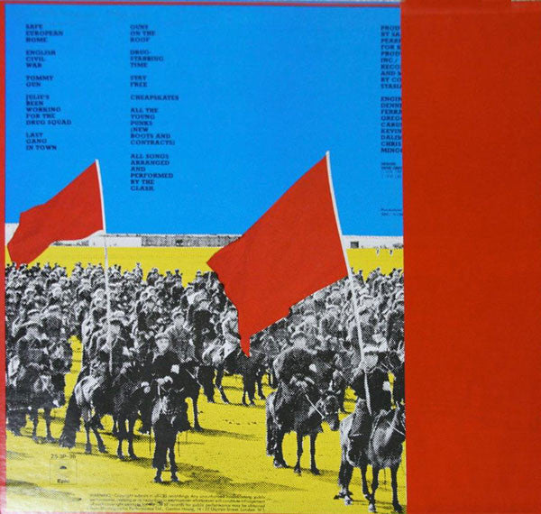The Clash – Give 'Em Enough Rope LP vinyl record, image 2 of 8