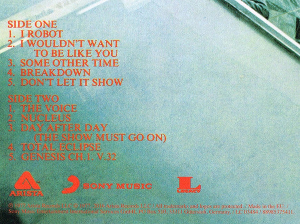 The Alan Parsons Project – I Robot LP vinyl record, image 7 of 9