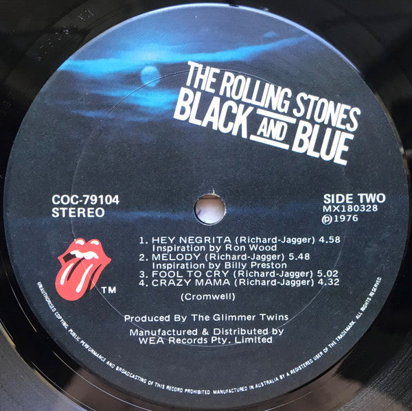 The Rolling Stones – Black And Blue LP vinyl record, image 5 of 9