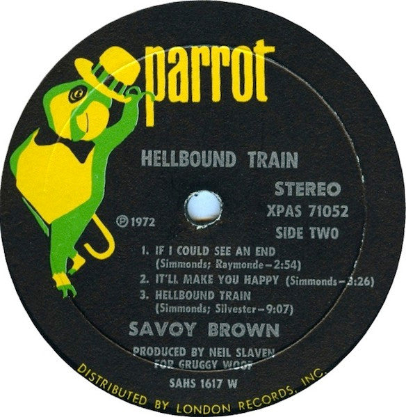 Savoy Brown – Hellbound Train LP vinyl record, image 5 of 7
