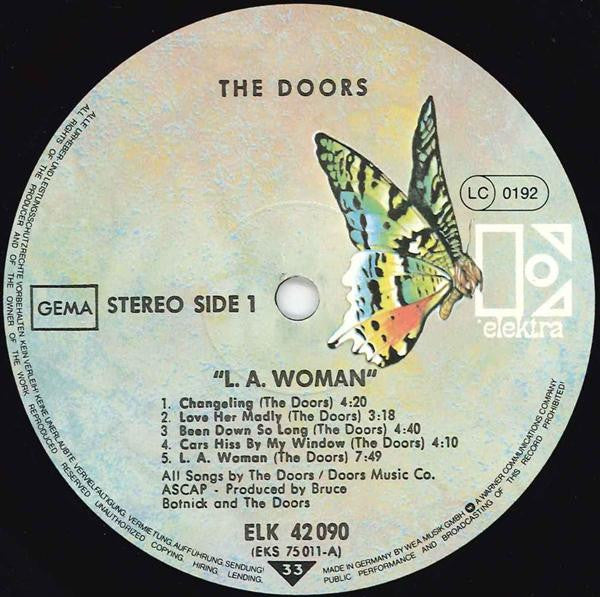 The Doors – L.A. Woman LP vinyl record, image 3 of 4