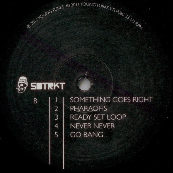 SBTRKT – SBTRKT LP vinyl record, image 6 of 6