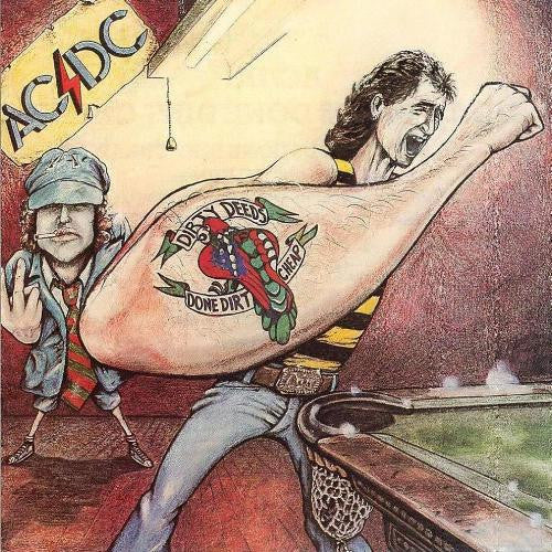 AC/DC – Dirty Deeds Done Dirt Cheap LP vinyl record, image 1 of 4