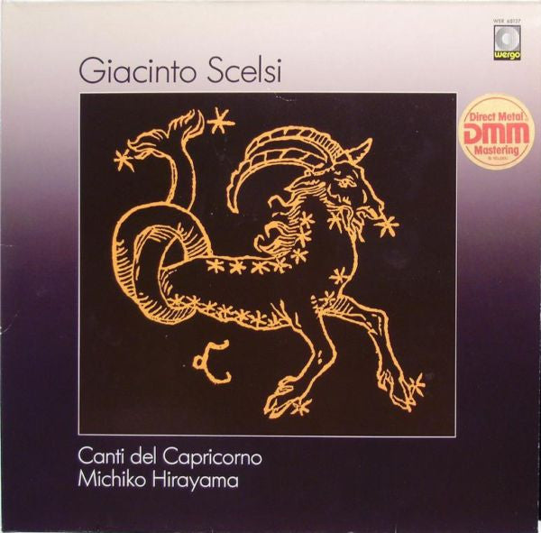 Giacinto Scelsi – Canti Del Capricorno LP vinyl record, image 1 of 3