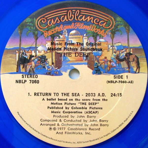 John Barry – The Deep (Music From The Original Motion Picture Soundtrack) LP vinyl record, image 3 of 8