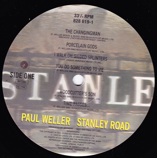 Paul Weller – Stanley Road LP vinyl record, image 4 of 10