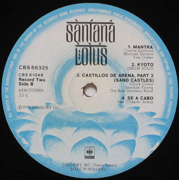 Santana – Lotus (3xLP) LP vinyl record, image 7 of 10