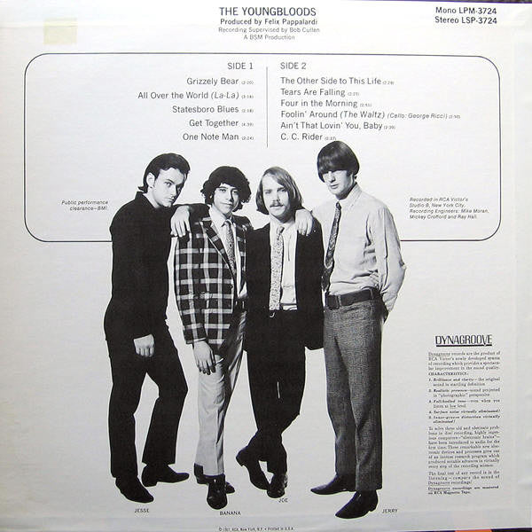 The Youngbloods – The Youngbloods LP vinyl record, image 2 of 3